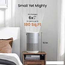 Очиститель воздуха SmartMi Air Purifier P1 ZMKQJHQP12 (серебристый), фото 3