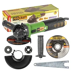 Угловая шлифмашина бесщеточная ProCraft PW2700 (1700 Вт, регул. оборотов)