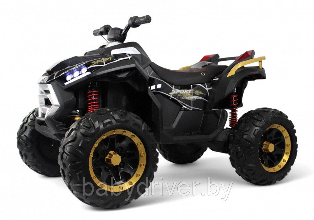 Детский электроквадроцикл RiverToys Z999VO (черный Spider)