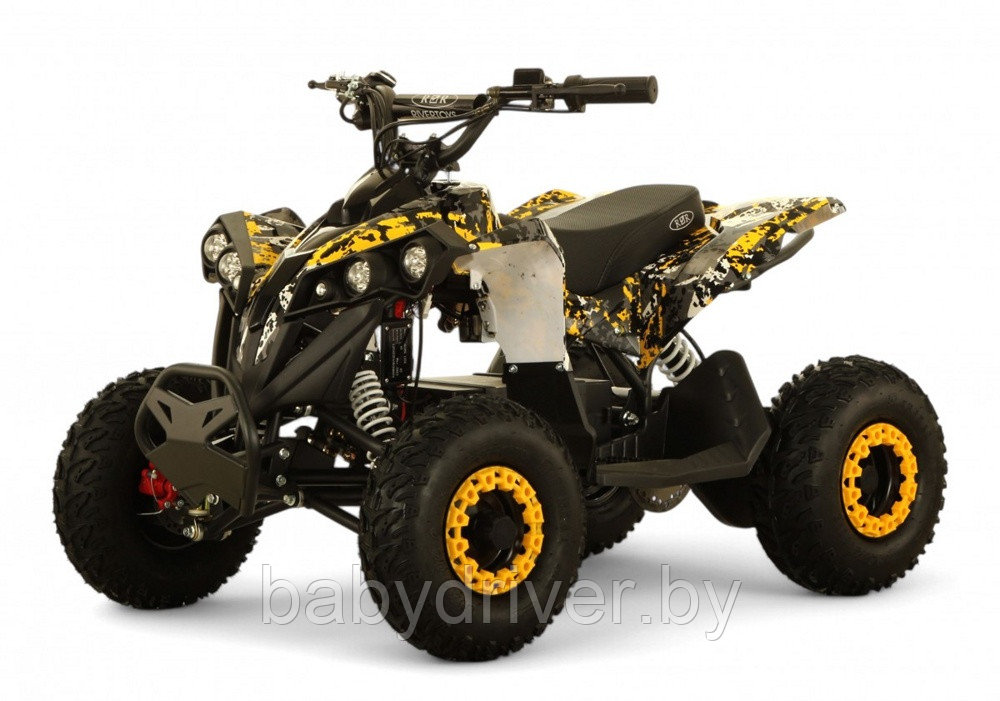 Детский электроквадроцикл RiverToys MARK (желтый Special)