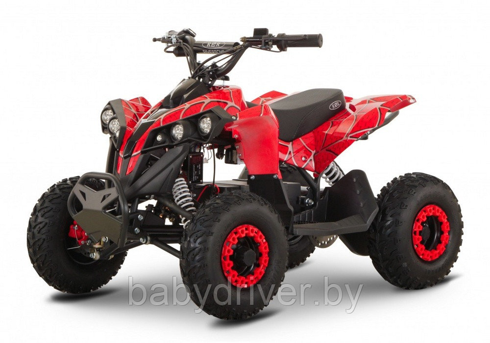 Детский электроквадроцикл RiverToys MARK (красный Spider)