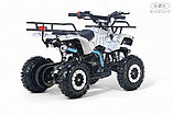Детский квадроцикл RiverToys TIGER (белый спайдер) Бензиновый, фото 4