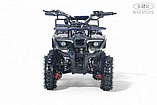 Детский квадроцикл RiverToys TIGER (черный spider) Бензиновый, фото 3
