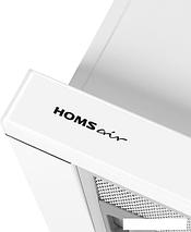 Кухонная вытяжка HOMSair Flat 60 Glass (белый), фото 2