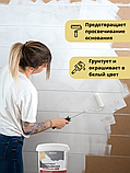 Грунтовка укрывная белая под обои 3 кг, фото 5