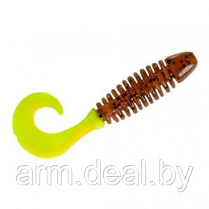 Мягкая приманка YUM F2 1.5" Panfish Wooly Curltail YUMWCT1311 3.81см colour 311 15шт/упак