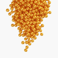 Посыпка Шарики рисовые  № 232 6мм золото 100гр