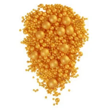 Посыпка Шарики рисовые  № 230 золото микс 100гр