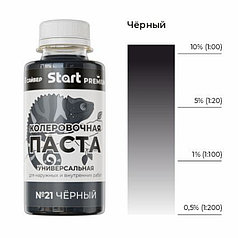 Колеровочная паста (краситель) САЙВЕП "Start Premium" черный №21 0,1л