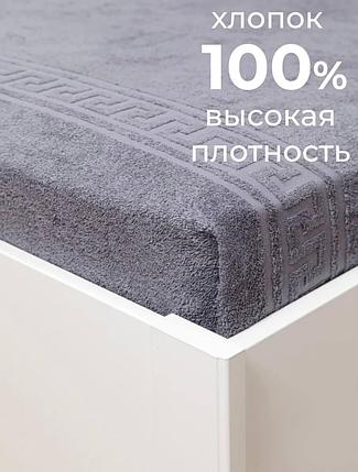 Простыня махровая 150х200 см Серый, фото 2