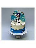 Вафельная картинка Sonic на торт, фото 3