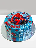 Вафельная картинка на торт Человек паук Spider Man, фото 3