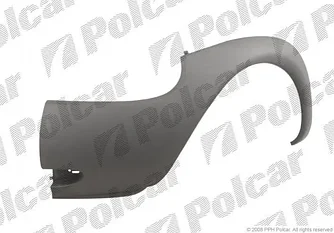 Угол переднего бампера (левый) для Ford KA (RB_)
