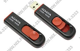 ADATA Classic C008 AC008-64G-RKD USB2.0 Flash Drive 64Gb