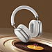 Беспроводные Bluetooth наушники W35 Max ANC серебристый Hoco NEW, фото 3