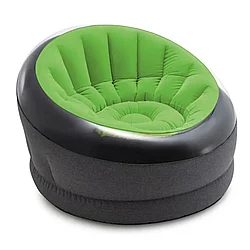 Надувное кресло Empire Chair Intex 68581 (зеленый). Размер:112х109х69 см