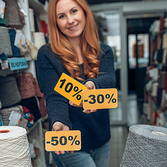 Распродажа бобинной пряжи -50%