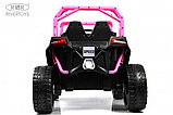 Детский электромобиль RiverToys F888FF 4WD (розовый), фото 6
