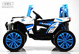 Детский электромобиль RiverToys F888FF-A 4WD (синий), фото 6