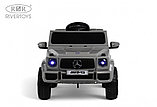 Детский электромобиль RiverToys Mercedes-AMG G63 G222GG (серый), фото 2