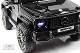 Детский электромобиль RiverToys Mercedes-AMG G63 G222GG (черный), фото 4
