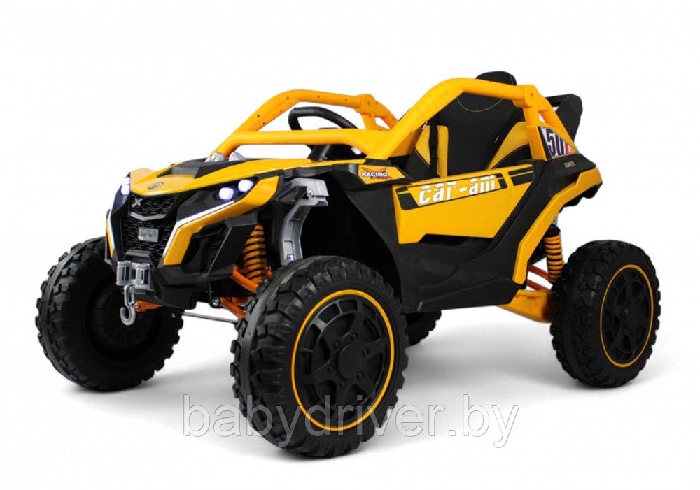 Детский электромобиль RiverToys Z707ZZ (желтый)