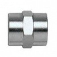 Штуцер пневматический с внутренними резьбами 1/4" х 1/4" "H-D"(HD-B1243)