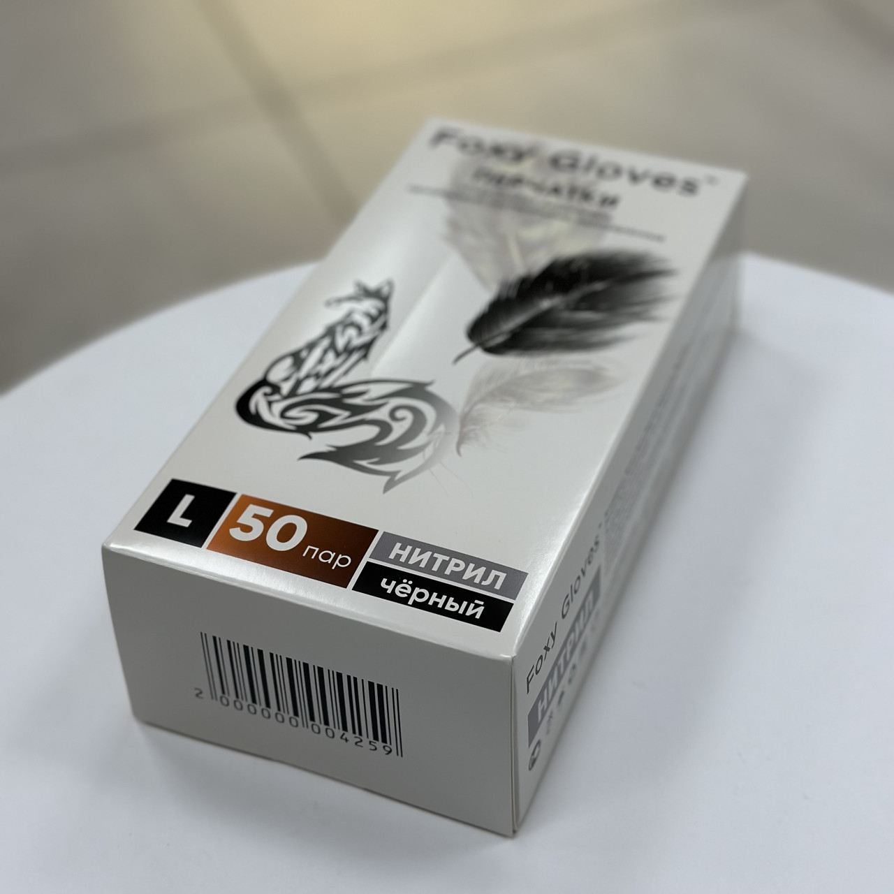 Перчатки Foxy Gloves размер L, 100 шт