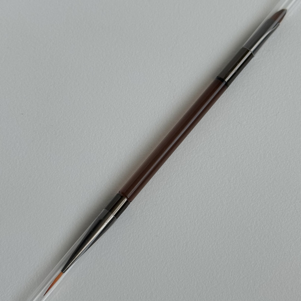 Кисть 2в1 (тонкая + язычок)