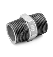 Ниппель прямой чугун оцинкованный Ду 15 (1/2") НР Fittex PLUS