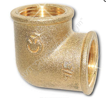 Угольник латунь Ду 15 (1/2") ВР/ВР Цветлит ZW50093