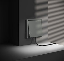 Заглушка VOLTUM S70 с суппортом, титан