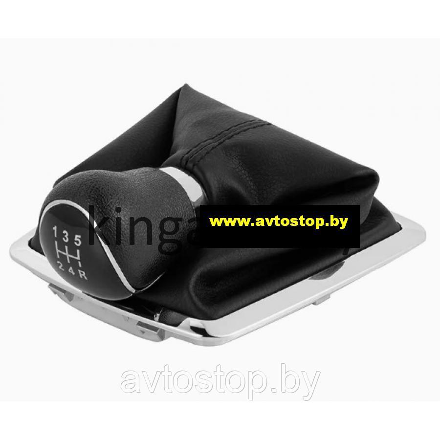 Ручка с чехлом и рамкой на КПП  Ford c-max (07-7/10,) , focus (07-18) galaxy , Sharan ,Kuga , mondeo 5 передач