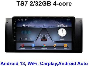 Штатная магнитола для BMW X5 E53 1999-2006 Android 9″ TS7 2/32GB-IPS AHD MirrorLink