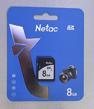 Карта памяти SDHC 8GB Netac P600 Class10