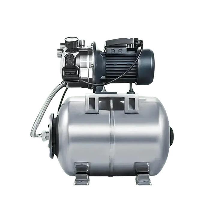 Насосная станция Unipump AUTO JS 100 с баком 50 литров из нержавеющей стали