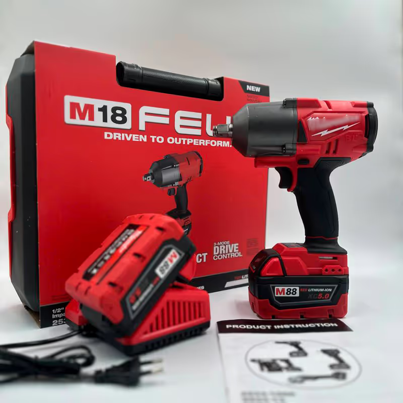 Milwaukee Premium M18 - Гайковерт аккумуляторный 800нМ