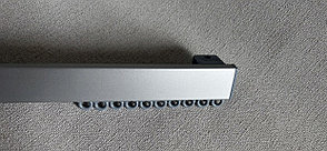 Алюминиевая шина серая однорядная