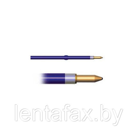 Стержень шариковый 107 мм, Синий, Черный, евро, с упором(для автоматических ручек)ЦЕНА БЕЗ НДС.