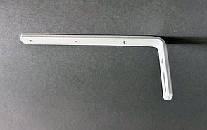 Кронштейн стеновой белый для однорядного алюминиевого карниза с выносом 15 см