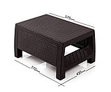 Комплект садовой пластиковой мебели Holiday XL, фото 2