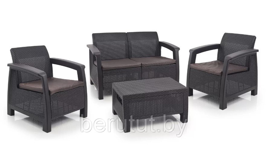 Комплект садовой пластиковой мебели Holiday XL