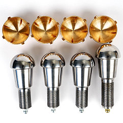 Шкворень УАЗ полный к-т 3160-2304019-01 (латун. вкладыш) без ключа *WAXOYL* н/образца