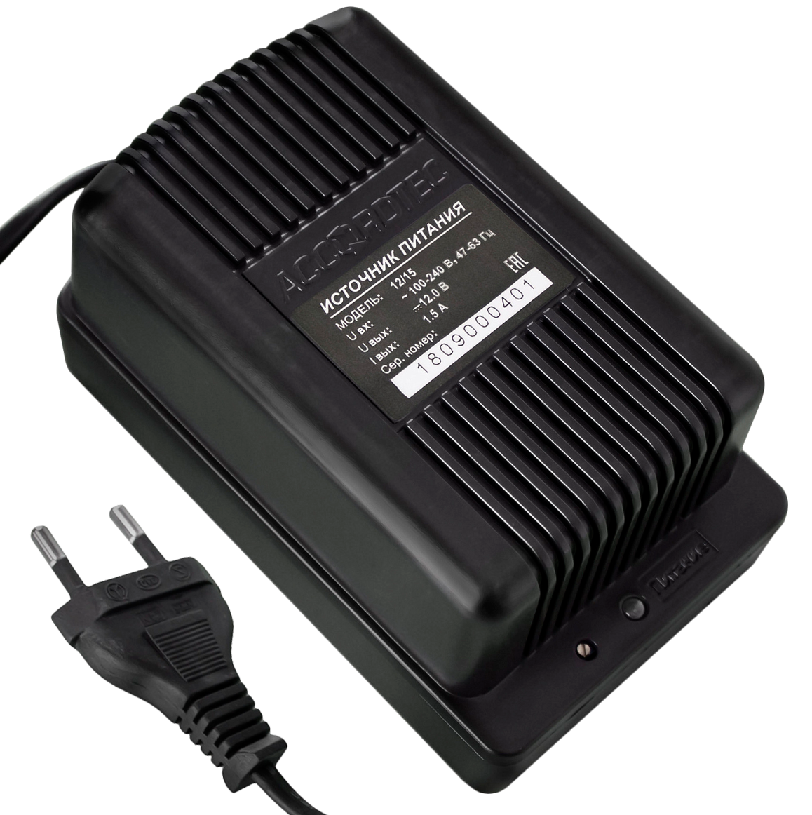 Блок питания 12В 5А Accordtec АТ-12/50