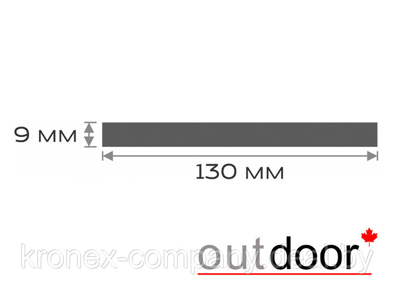 Доска ДПК Outdoor 130*9*3000 мм. полнотелая STORM BLACK черная омбре - фото 5 - id-p229082784