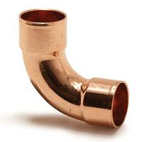 Отвод медный двухраст. 3/8" (9,52 мм) 90°