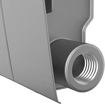 Биметаллический радиатор Royal Thermo BiLiner 350 Silver Satin (10 секций), фото 3