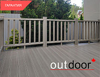 Ограждение из ДПК Outdoor "Классик" 1000*1000 мм. 3D STORM GREY