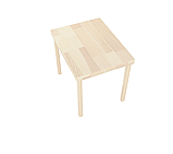 Стол 900х730х700мм Ф-156.06-01 (лак) Фандок, фото 4