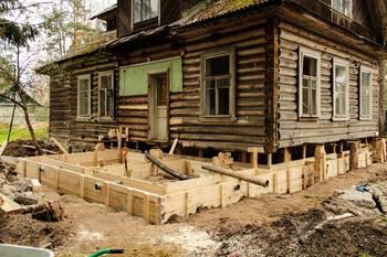 Ремонт сруба деревянного дома